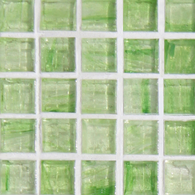 ガラスモザイクタイル　グリーングラス