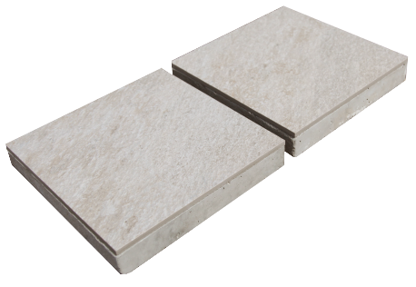タイル平板（コンクリート一体型）